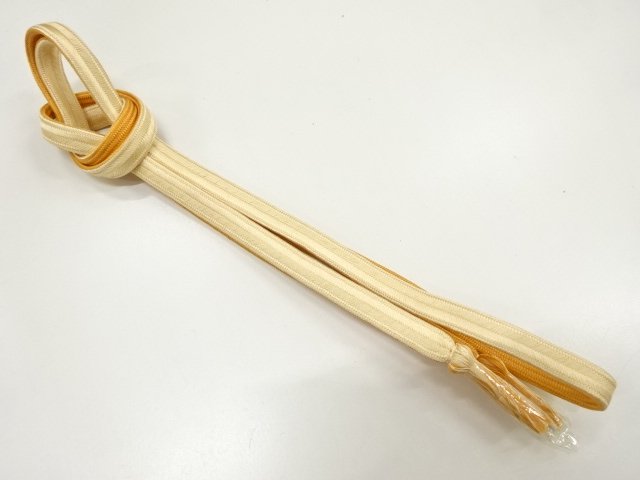 未使用品　正絹　手組帯締め